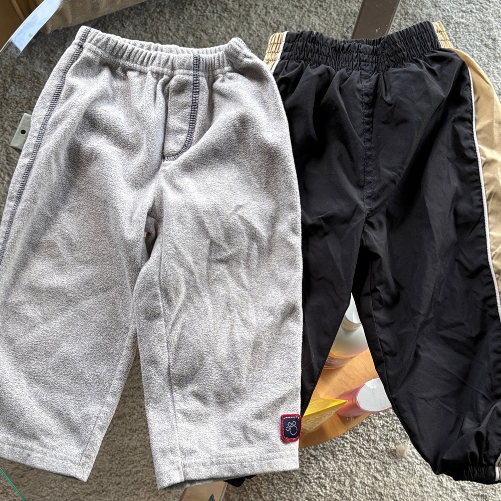 🌟 5/$15 Boys Jogger Pants Bundle: Sz 18 mos